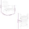 vidaXL Chaise de jardin Adirondack Bois d'acacia massif