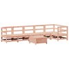 vidaXL Salon de jardin 7 pcs bois massif sapin de douglas