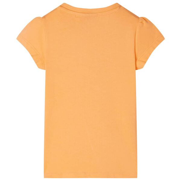 T-shirt pour enfants orange vif 116