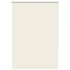 vidaXL Store enrouleur occultant blanc cass&eacute; largeur du tissu 105,7 cm