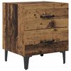vidaXL Armoire de lit Bois ancien 40 x 35 x 47,5 cm Bois d'ing&eacute;nierie