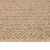 vidaXL Tapis ZIZUR beige 80x200 cm aspect de jute int&eacute;rieur ext&eacute;rieur