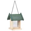 vidaXL Mangeoires &agrave; oiseaux 4 pcs Bois de sapin