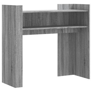 vidaXL Table console sonoma gris 100x35x90 cm bois d'ing&eacute;nierie