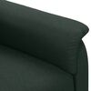 vidaXL Fauteuil Vert fonc&eacute; Tissu