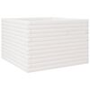 vidaXL Jardinière blanc 70x70x45,5 cm bois de pin massif