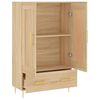vidaXL Buffet haut ch&ecirc;ne sonoma 69,5x31x115 cm bois d'ing&eacute;nierie