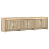 vidaXL Meuble TV 168 x 33 x 47 cm Ch&ecirc;ne Sonoma Bois d'ing&eacute;nierie