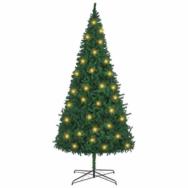 vidaXL Sapin de No&euml;l Vert 400 cm PVC