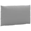 vidaXL Coussins de palette lot de 2 gris tissu oxford
