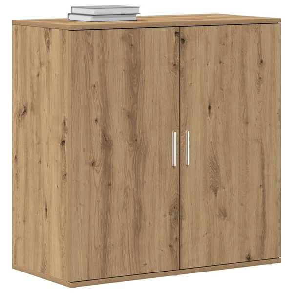 vidaXL Buffet Ch&ecirc;ne artisanal 79 x 38 x 80 cm Bois d'ing&eacute;nierie