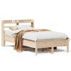 vidaXL Cadre de lit sans matelas 90x190 cm bois de pin massif