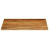 vidaXL Dessus de table &agrave; bord vivant 90x80x2,5 cm bois massif manguier