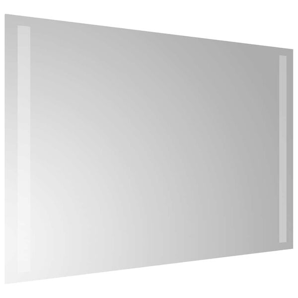 vidaXL Miroir de salle de bain &agrave; LED 60x40 cm