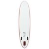 vidaXL Ensemble de planches SUP gonflables Rouge et blanc