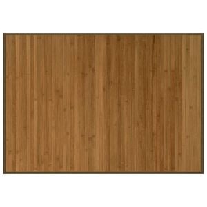 vidaXL Tapis rectangulaire marron 70x100 cm bambou