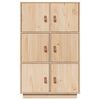 vidaXL Buffet haut 67x40x108,5 cm Bois massif de pin