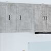 vidaXL Armoire de cuisine Gris b&eacute;ton 50 x 31 x 80 cm Bois d'ing&eacute;nierie