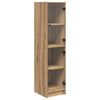 vidaXL Haut Armoire Ch&ecirc;ne artisanal 35 x 37 x 142 cm Bois d'ing&eacute;nierie