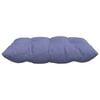 vidaXL Coussins de siège 2 pcs Bleu denim 40 x 40 x 6 cm tissu