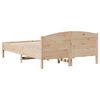 vidaXL Cadre de lit sans matelas 120x190 cm bois de pin massif