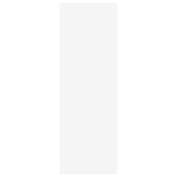 vidaXL Meubles TV 2 pcs Blanc et chêne sonoma Bois d’ingénierie