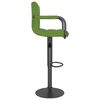 vidaXL Tabouret de bar Vert clair Velours