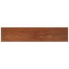 vidaXL Appui de fen&ecirc;tre Bois marron 160 x 35 x 4,5 cm PVC