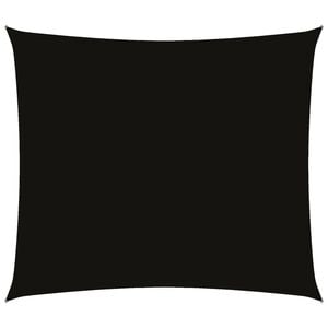 vidaXL Voile de parasol tissu oxford rectangulaire 2x2,5 m noir
