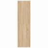 vidaXL Meubles TV 2 pcs Ch&ecirc;ne sonoma 30,5x30x110 cm Bois d&rsquo;ing&eacute;nierie