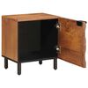 vidaXL Cabinet de chevet Marron 40 x 33 x 46 cm Bois de mangue massif