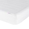 vidaXL Lit avec matelas Hanko vert fonc&eacute; 200x200 cm velours