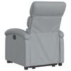 vidaXL Fauteuil inclinable Gris clair Tissu