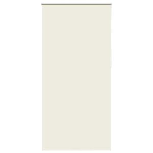 vidaXL Store enrouleur occultant blanc cass&eacute; 105x230 cm largeur tissu