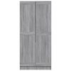 vidaXL Garde-robe Sonoma gris 82,5x51,5x180 cm Bois d'ing&eacute;nierie