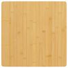 vidaXL Dessus de table 40x40x1,5 cm bambou