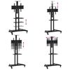 vidaXL Meuble TV sur roulettes pour écran 32-70 pouces max VESA