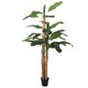 vidaXL Bananier artificiel 22 feuilles 200 cm vert