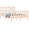 vidaXL Cadre de lit sans matelas 140x200 cm bois massif de pin