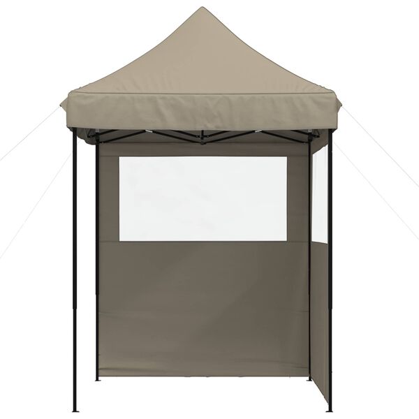 vidaXL Tente de f&ecirc;te Taupe 200 x 200 x 306 cm Tissu Oxford