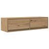 vidaXL Meuble TV 100 x 31 x 25,5 cm ch&ecirc;ne artisanal Bois d'ing&eacute;nierie