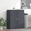 vidaXL Armoire de rangement Anthracite 90 x 40 x 105 cm Acier