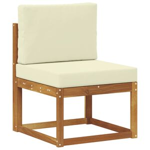 vidaXL Sofa de milieu ext&eacute;rieur Bois d'Acacia Massif