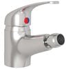 vidaXL Mitigeur de bidet de salle de bain Argent&eacute; 13x12 cm