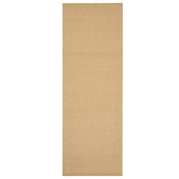 vidaXL Tapis Sisal naturel 100x300 cm