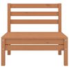 vidaXL Salon de jardin 8 pcs Marron miel Bois de pin massif