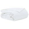 vidaXL Couette d'&eacute;t&eacute; 240 x 260 cm &Eacute;t&eacute; Plume Blanc Respirant