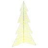 vidaXL Sapin de Noël avec 240 LED Blanc chaud 180 cm Acrylique