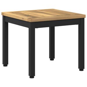 vidaXL Table basse Blanc et noir 40 x 40,5 x 36 cm