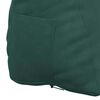 vidaXL Coussin de Dos Vert fonc&eacute; 45 x 20 x 35 cm